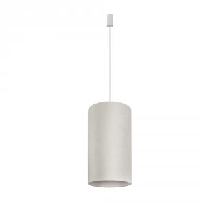 Белый подвесной светильник цилиндр «Barrel L»