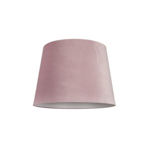 Розовый текстильный абажур «CAMELEON CONE L V PI/WH»
