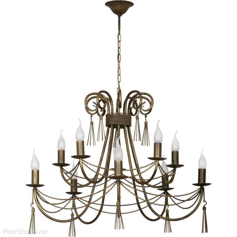 Подвесная люстра свечи «TWIST» 2767