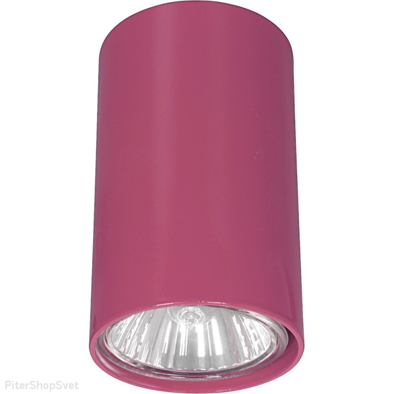 Розовый накладной светильник «EYE» 5252