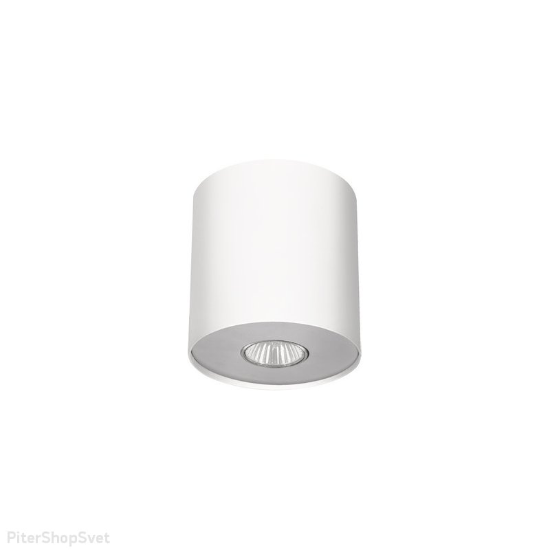 Белый накладной светильник «POINT» 6001