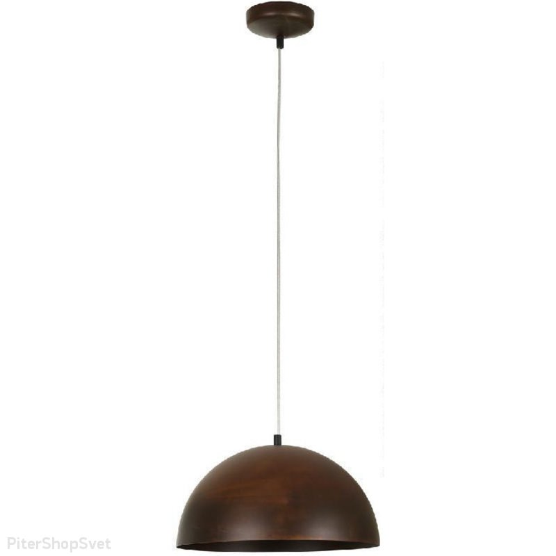 Подвесной купольный светильник «HEMISPHERE RUST S» 6367