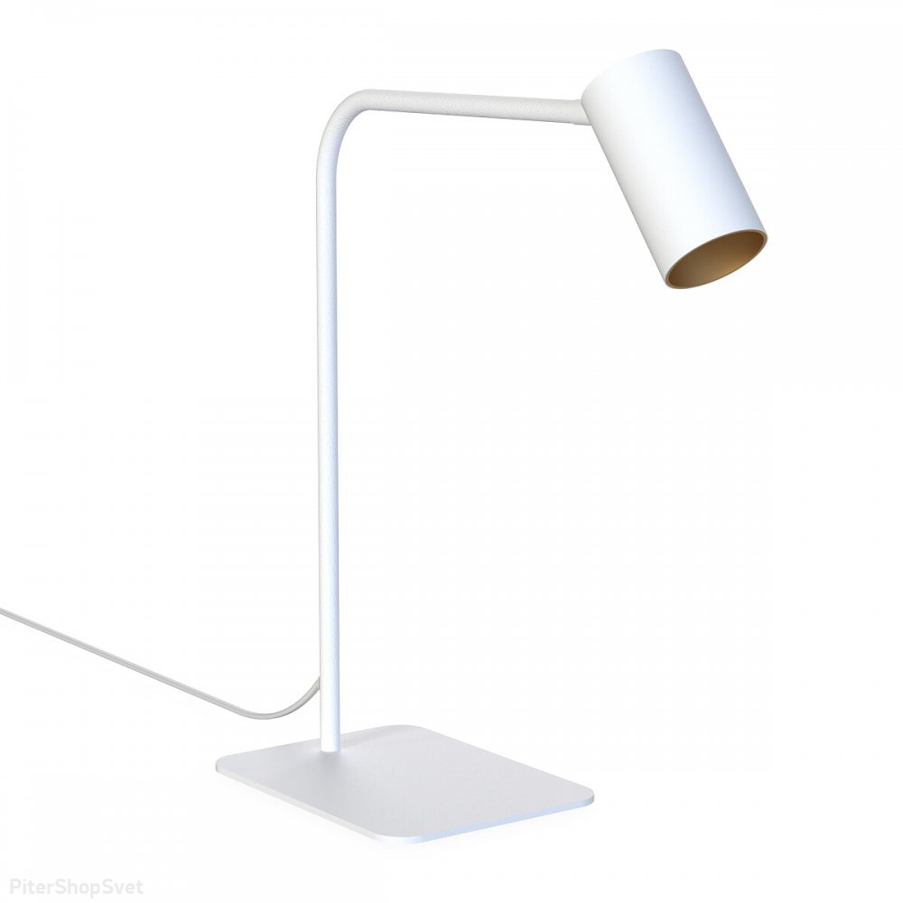 Белая настольная лампа «Mono» 7713