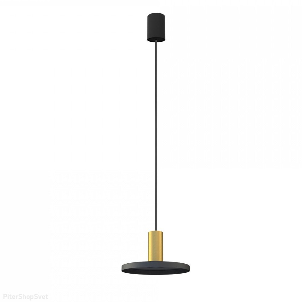Чёрный подвесной светильник «Hermanos» 8100