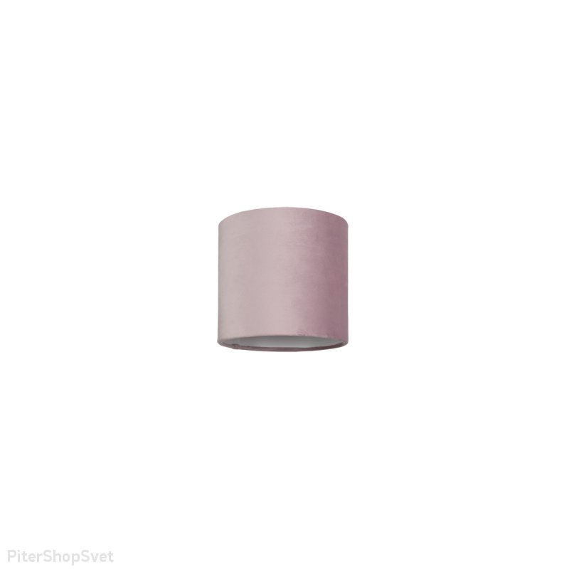 Розовый текстильный абажур «CAMELEON BARREL WIDE S V PI/WH» 8515
