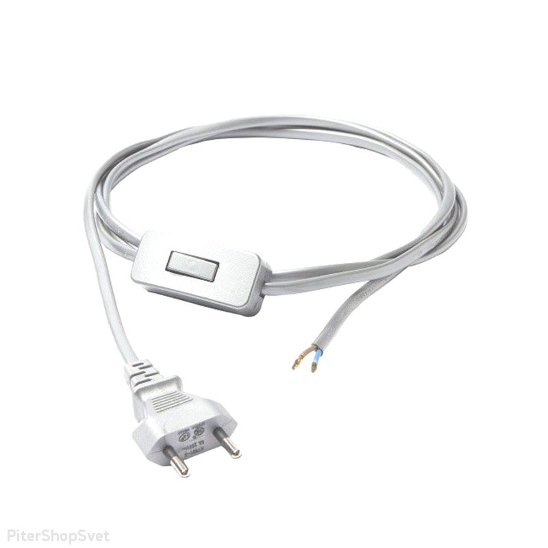 Сетевой шнур 1,5м «CAMELEON CABLE WITH SWITCH WH» 8612