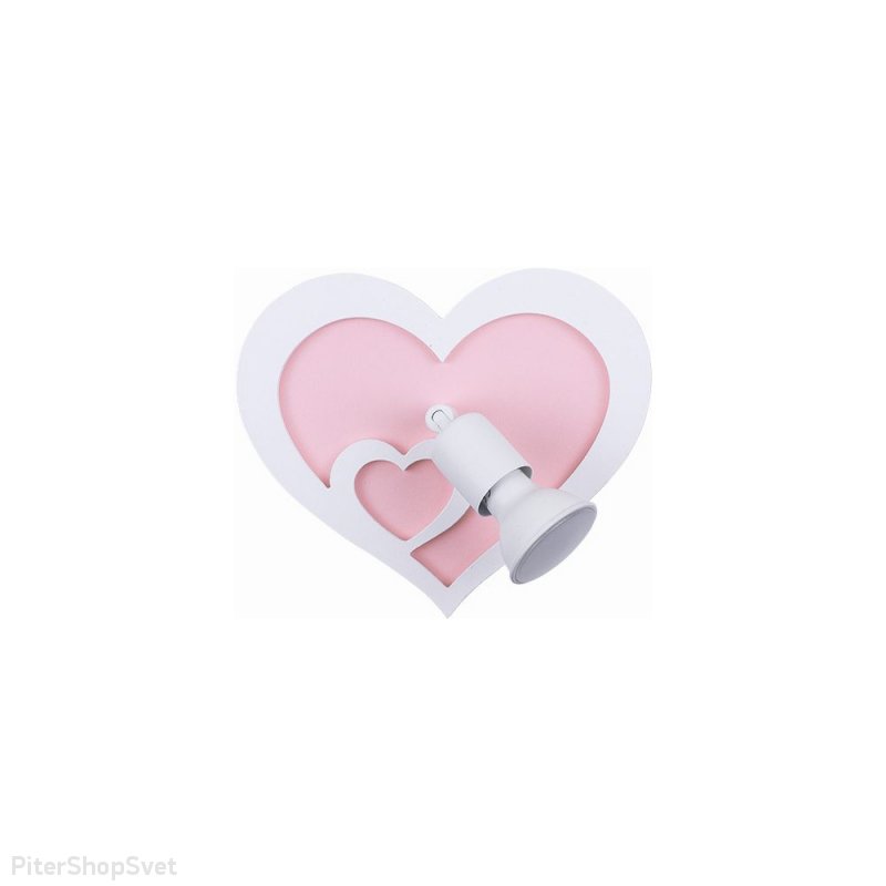 Спот с основанием в форме сердца «HEART» 9062