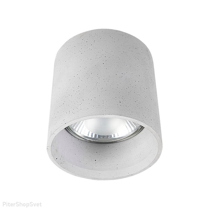 Накладной потолочный светильник из бетона «Shy» 9393