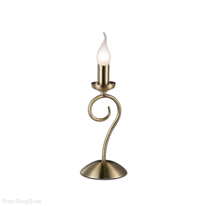 Настольная лампа бронзового цвета «Sandia» 1297/1T