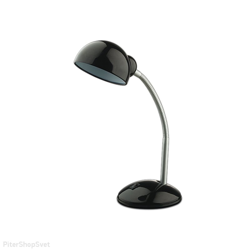 Настольная лампа чёрная с гибкой ножкой 2080/1T Kiva от производителя Odeon Light