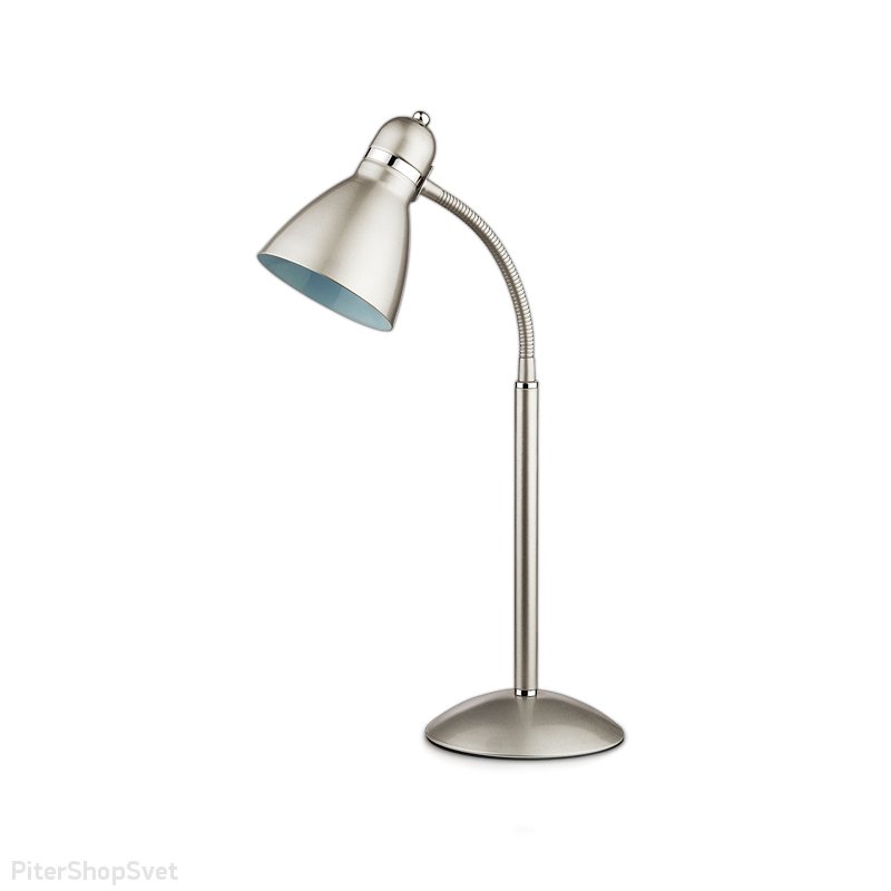 Настольная лампа цвета серебристый металлик «Mansy» 2409/1T