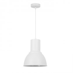 Белый подвесной купольный светильник «Laso»