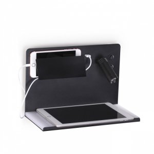 Светильник подсветка с USB и беспроводной зарядкой «Smart Shelf»