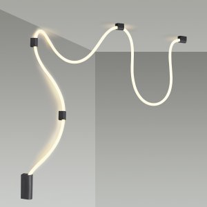 Настенно-потолочный светильник светящаяся верёвка 30Вт 3000К «Corda»