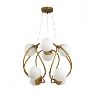 Подвесная люстра с плафонами шар «SLOTA»