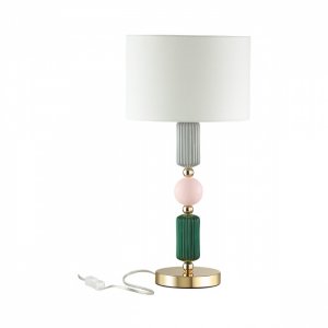 Настольная лампа с керамическим декором «Classic Candy»