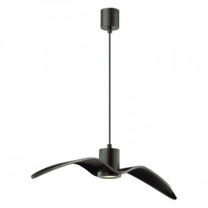 Чёрный подвесной светильник птица «BIRDS»