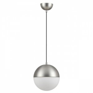 Подвесной светильник шар Ø20см матовый никель «Pinga»
