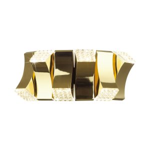 Настенный светильник подсветка 12Вт 3000К золото «Asturo»