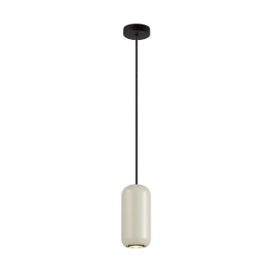 Подвесной светильник цилиндр цвета слоновой кости «Cocoon»