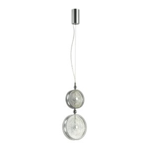Светодиодный подвесной светильник 13Вт 4000К светло-серый/серый «Caramella»