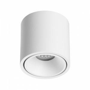 10Вт белый накладной потолочный светильник цилиндр «REDO»