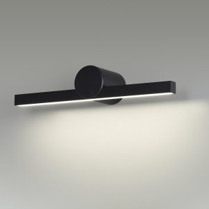 Чёрный настенный светильник подсветка для зеркал/картин 41см 8Вт 4000К «ABRI»
