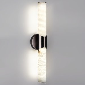 Настенный светильник цилиндр из алебастра 12Вт 3000/4000К «Marbella»
