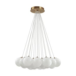 Светильник с подвесами на круглом основании «MAGIA»