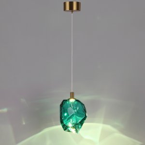 Подвесной светильник с зелёным плафоном 4Вт 3000К «GEMME»