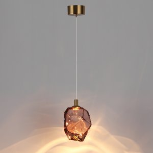 Подвесной светильник с фиолетовым плафоном 4Вт 3000К «GEMME»