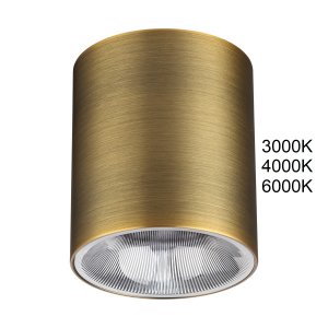 Накладной потолочный светильник цилиндр 12Вт 3000/4000/6000К «Brim»