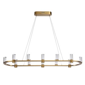 Овальная подвесная люстра 69Вт 3000К «DEFANCE»