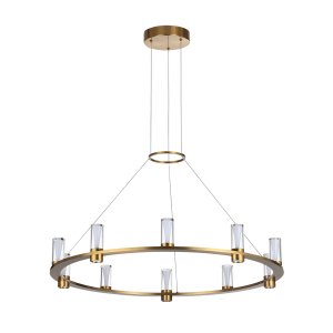 Подвесная люстра кольцо 85см 60Вт 3000К «DEFANCE»