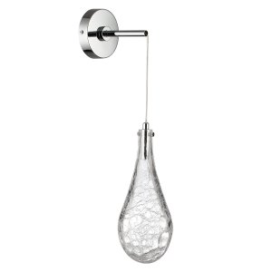 Настенное бра с подвесом капля 4Вт 3000К «BRAID»