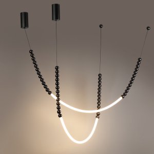 Подвесной неоновый светильник бусы «MONELLA»