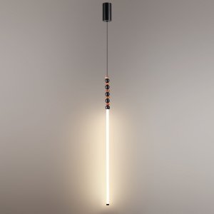 Подвесной светильник стержень 12Вт 3500К с агатом «MONELLA»