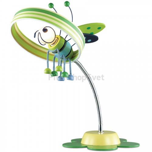 Детская настольная лампа с зеленой пчелой 2805/1T ARLI Odeon Light