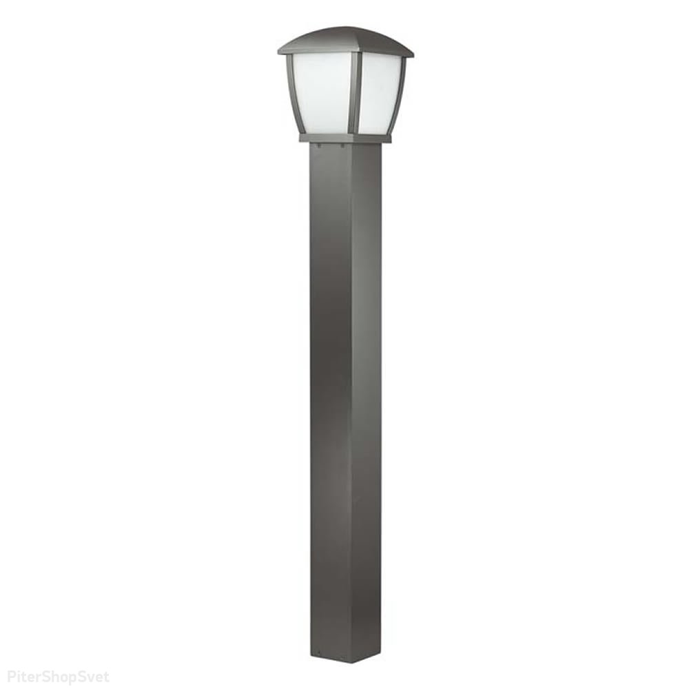 Уличный столбик тёмно-серый 1.1м «Tako» 4051/1F