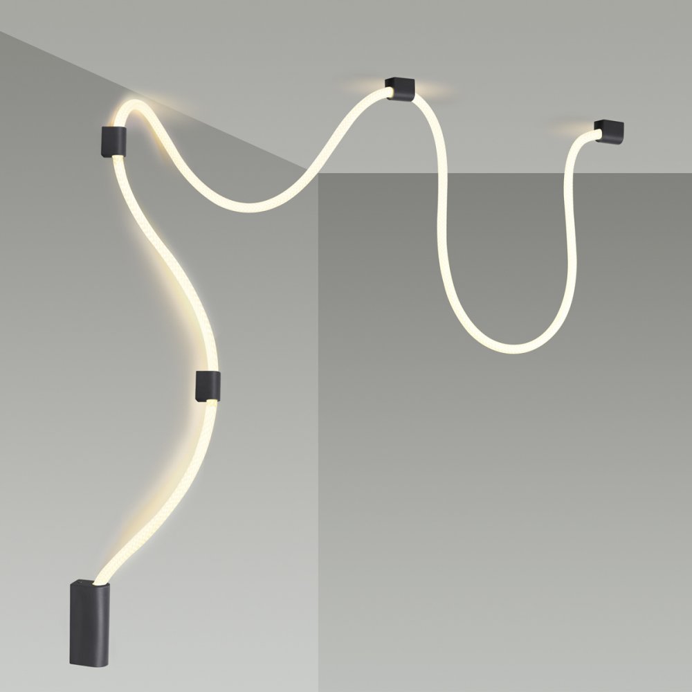 Настенно-потолочный светильник светящаяся верёвка 30Вт 3000К «Corda» 4391/30CL
