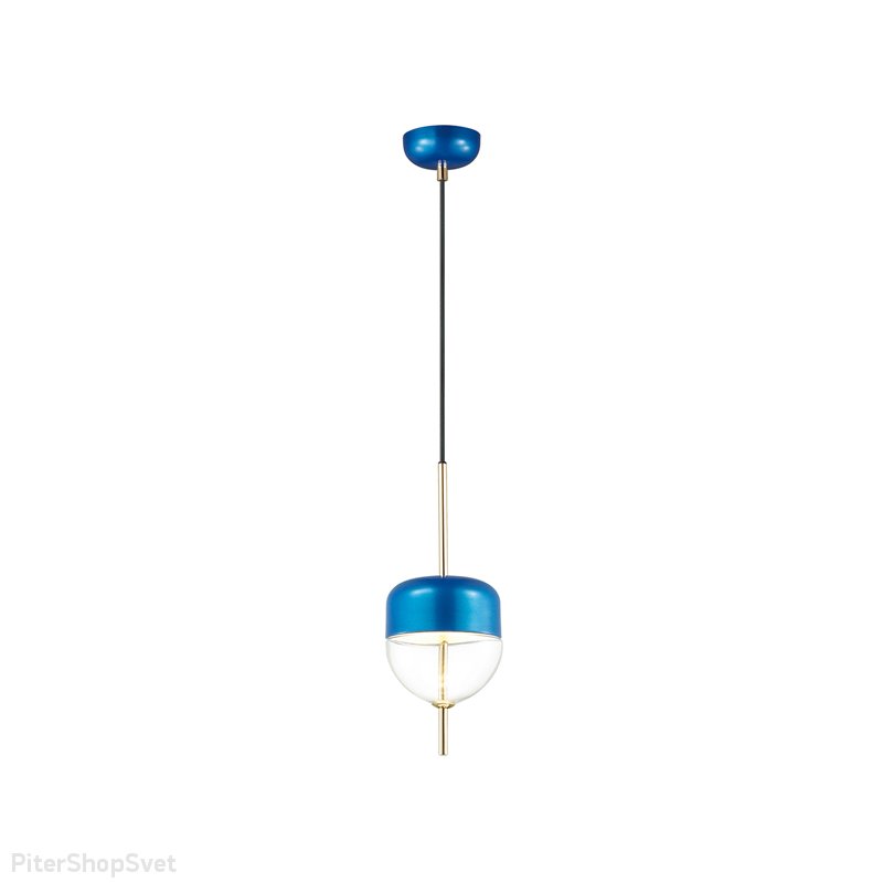 Синий подвесной светильник «Pamfa» 4621/12L