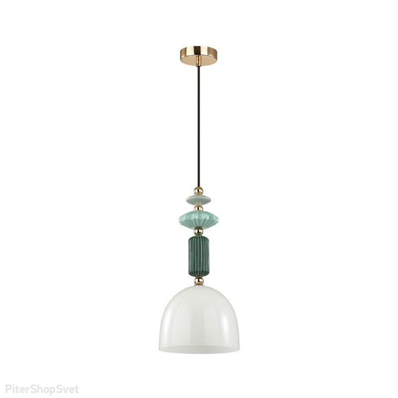 Подвесной светильник с керамическим декором «Classic Candy» 4861/1C