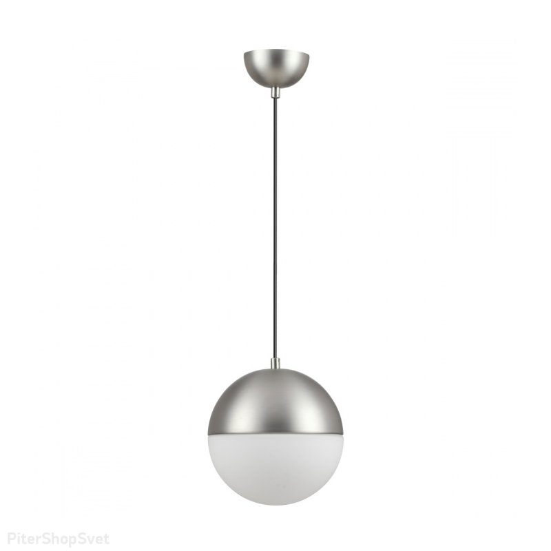 Подвесной светильник шар Ø20см матовый никель «Pinga» 4959/1A