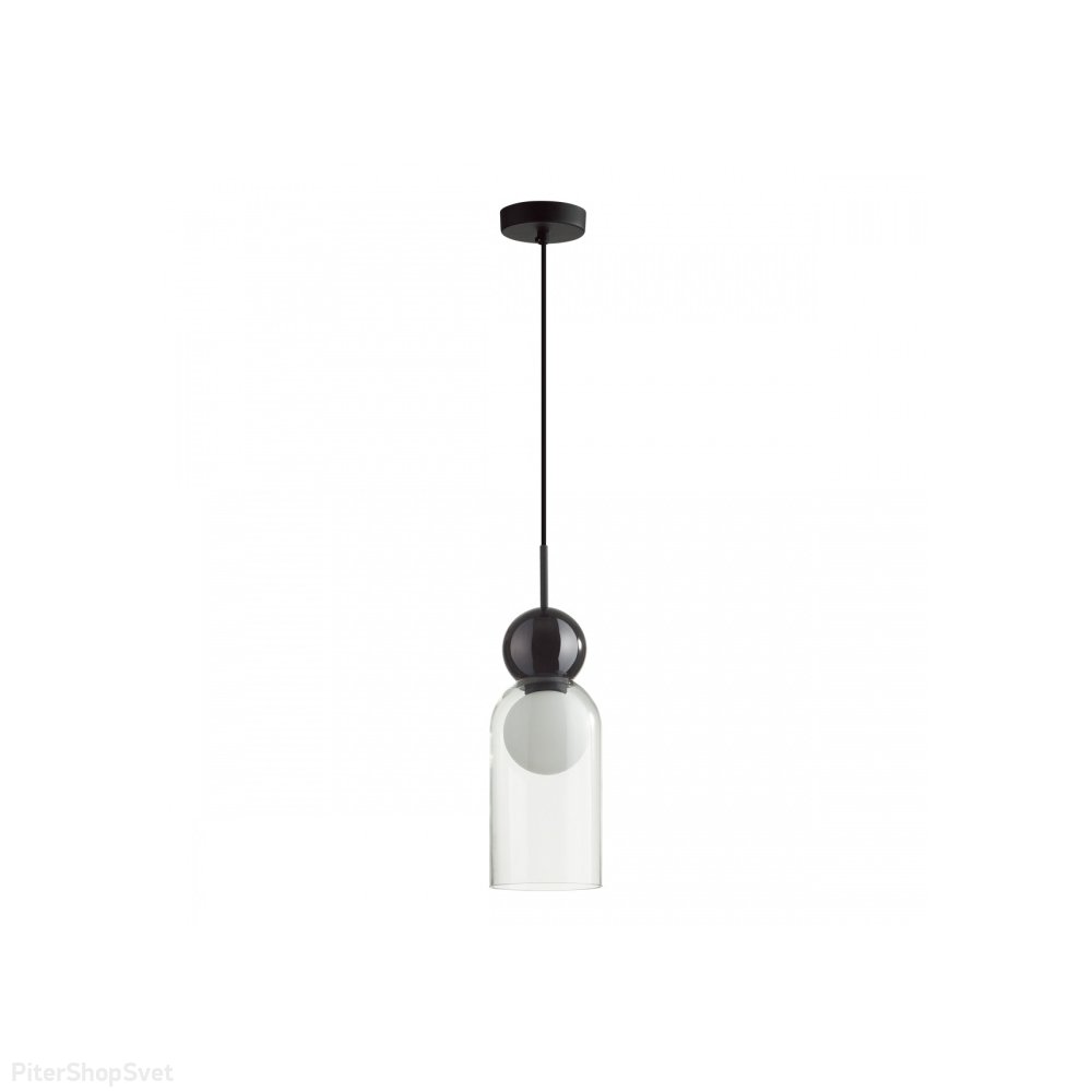 Подвесной светильник с двойным плафоном «Blacky» 5022/1