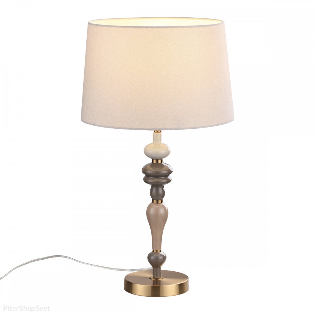 Настольная лампа с абажуром «Homi» 5040/1T