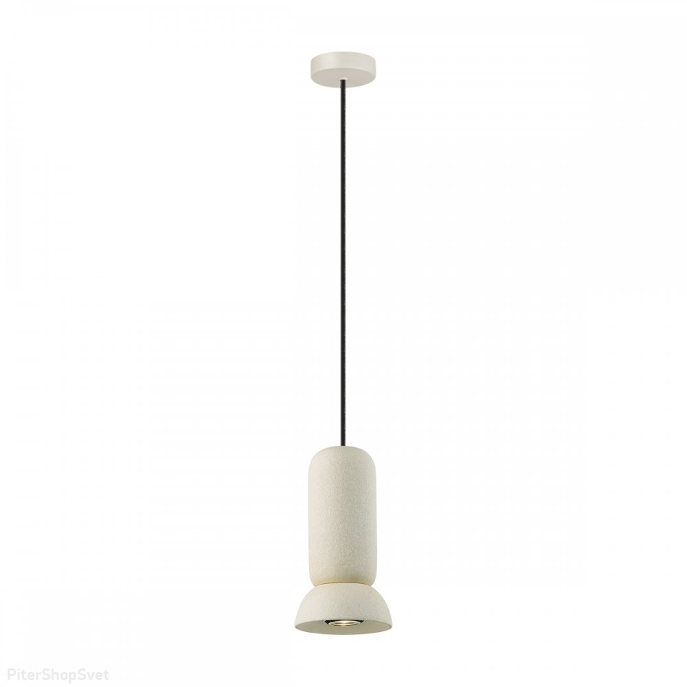 Керамический белый подвесной светильник «Kerama» 5054/1E