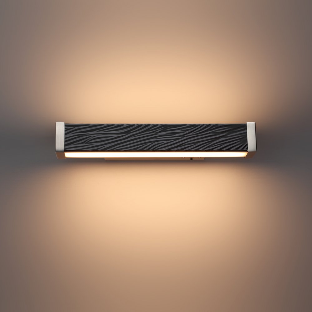 Настенный светильник подсветка 10Вт 2000/3000/4000К «RIVER» 5451/10WLB