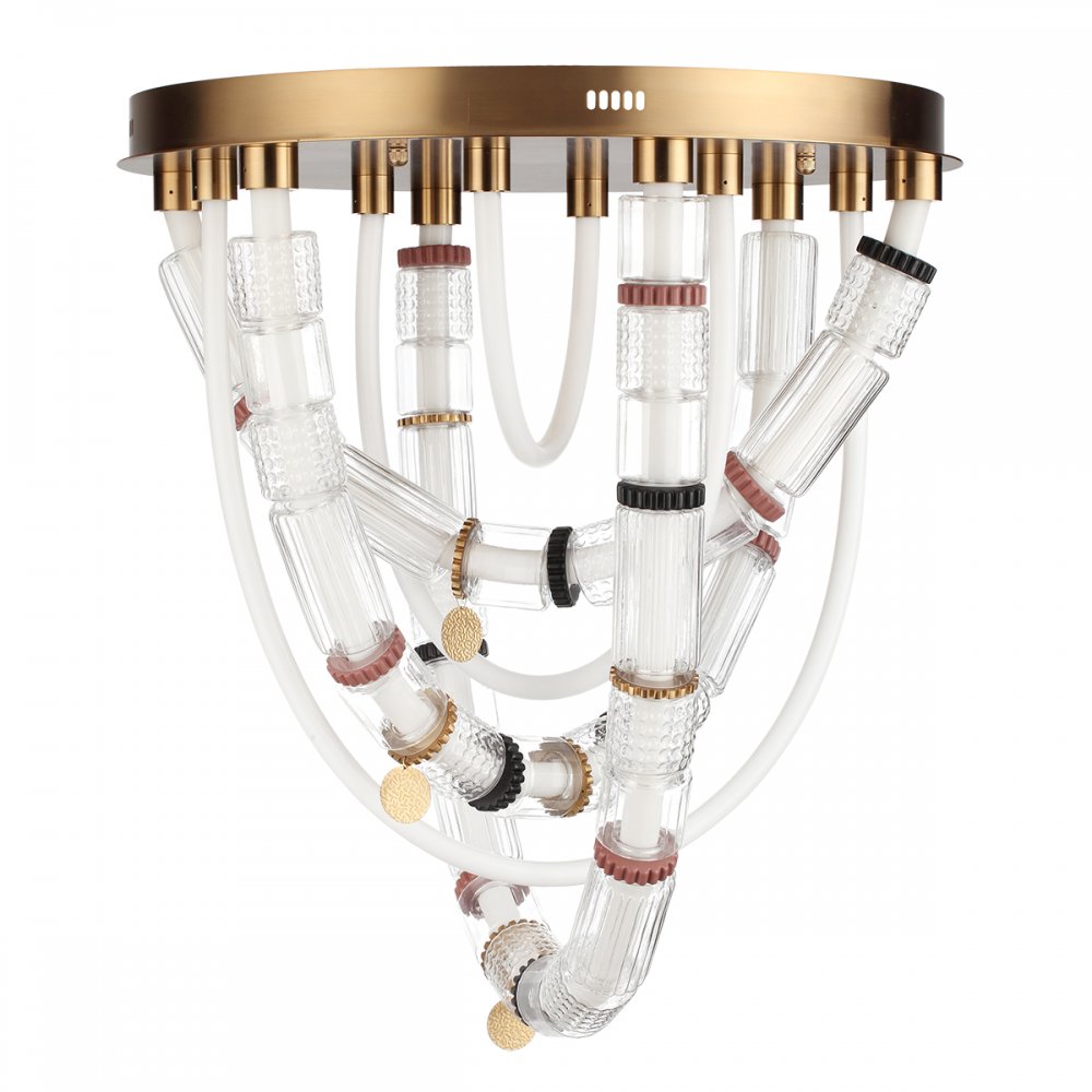 Потолочная люстра бусы 80Вт 4000К «COLLIER» 5455/80CL