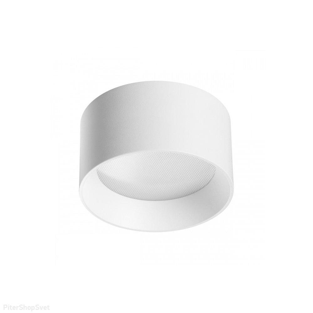 Белый накладной потолочный светильник 12Вт 4000К «OBEN» 6622/10CL