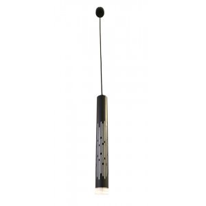 Светодиодный подвесной светильник чёрного цвета «Borgia»
